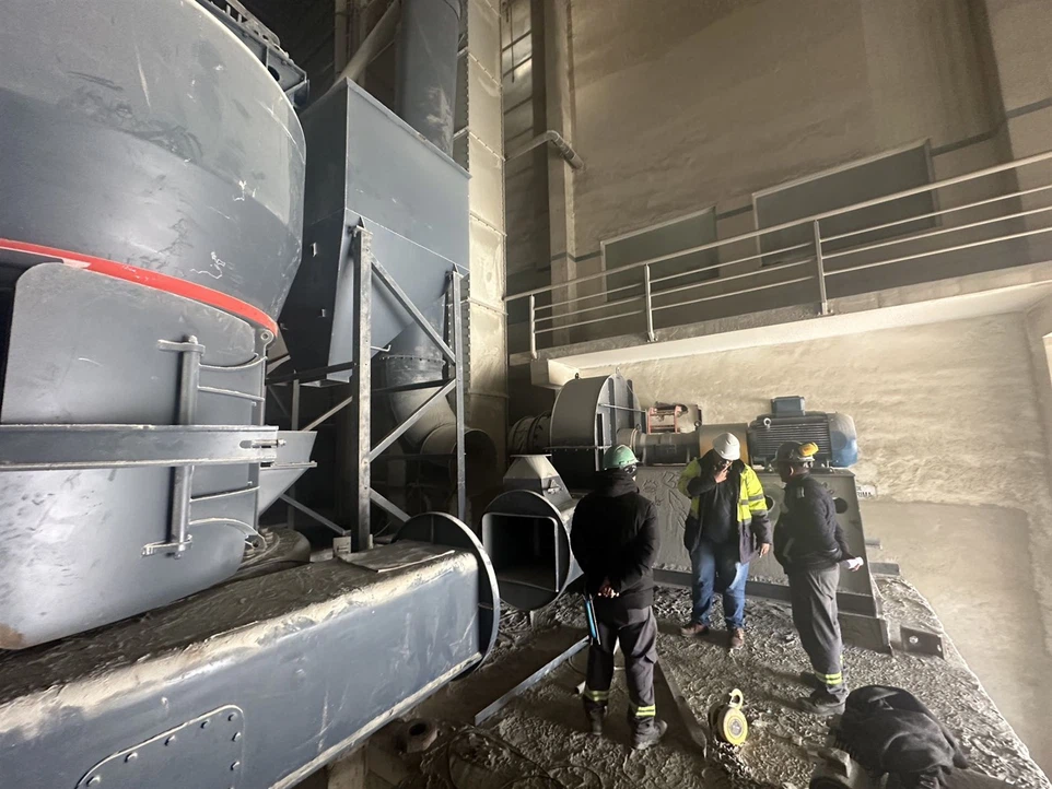 Barite Grinder-project photo