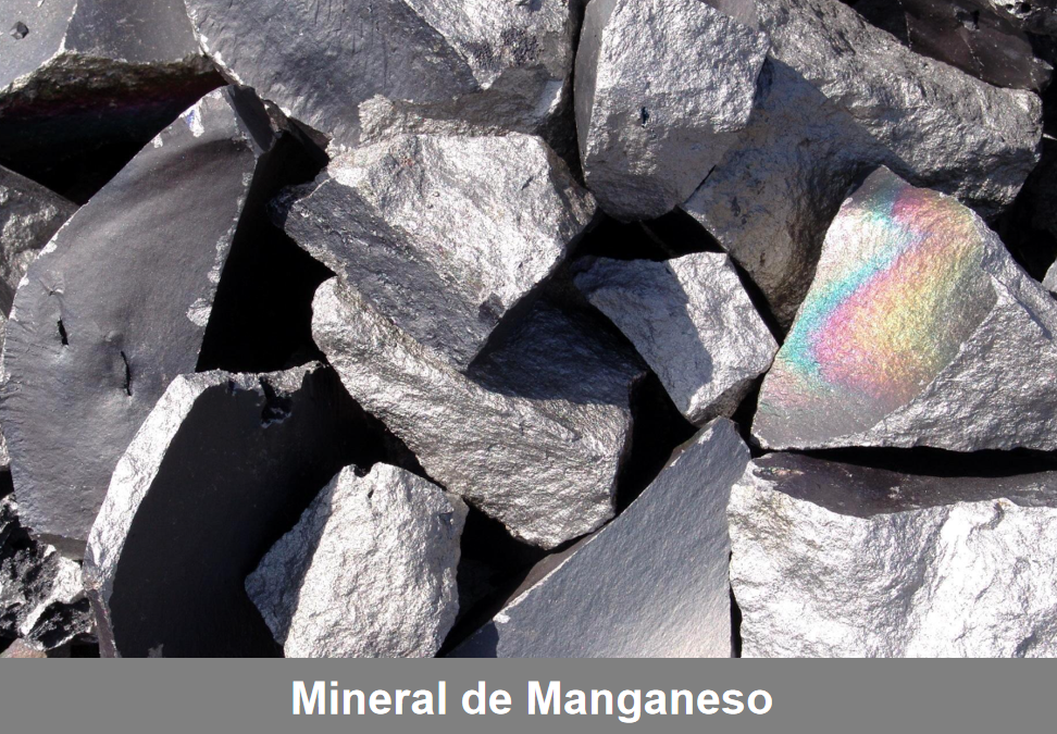 mineral de manganeso