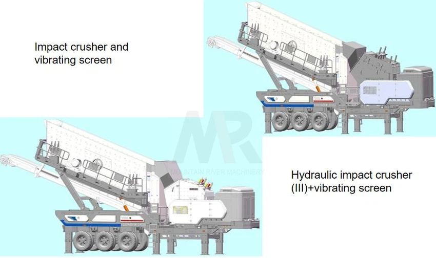 Secondary/tertiary crushing and screening mobile plant-02