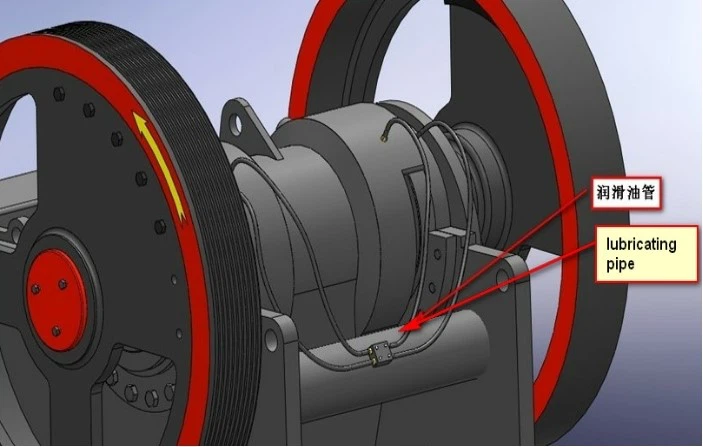 c series jaw crusher lubrication system