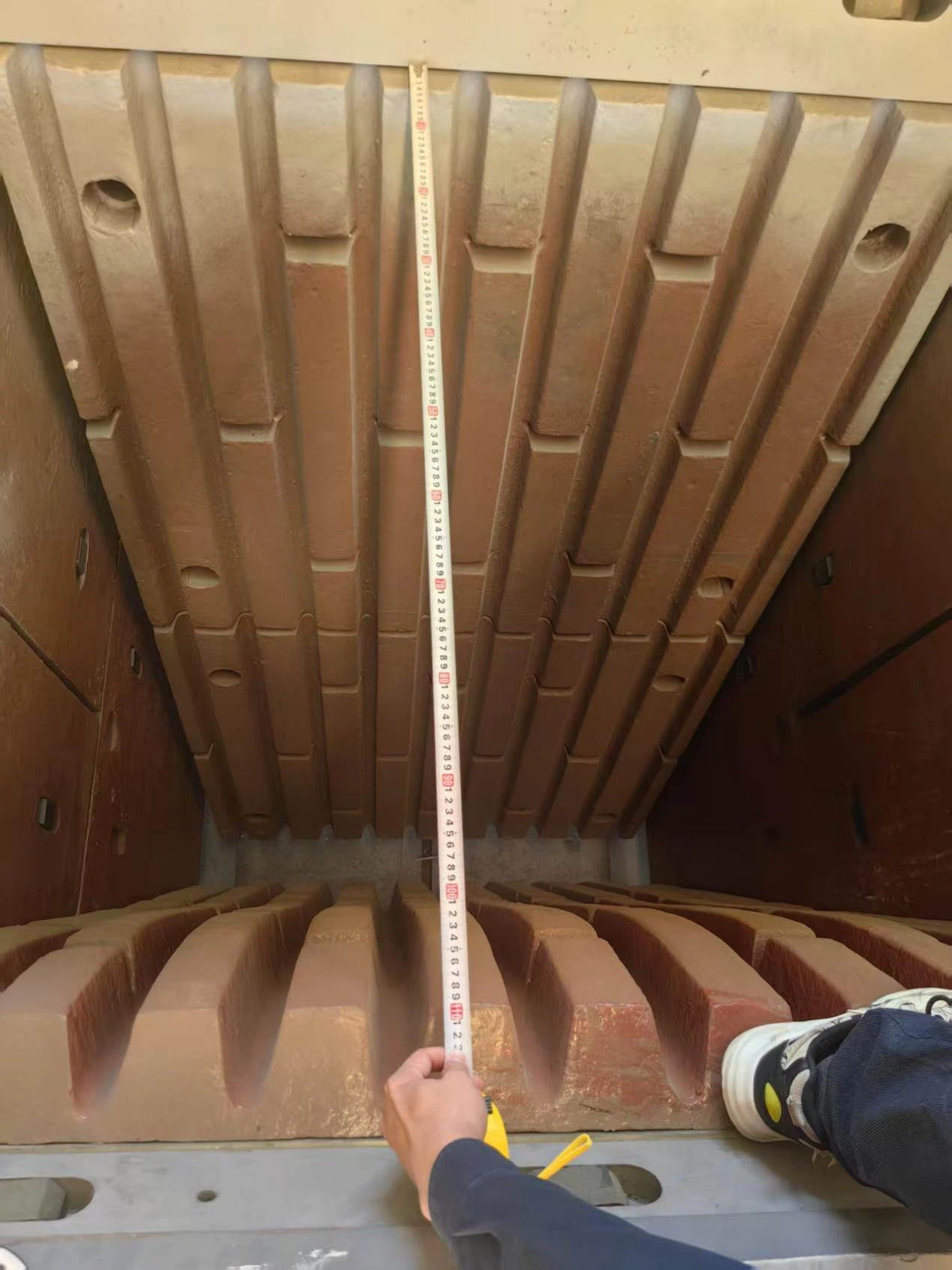 c series jaw crusher opening size