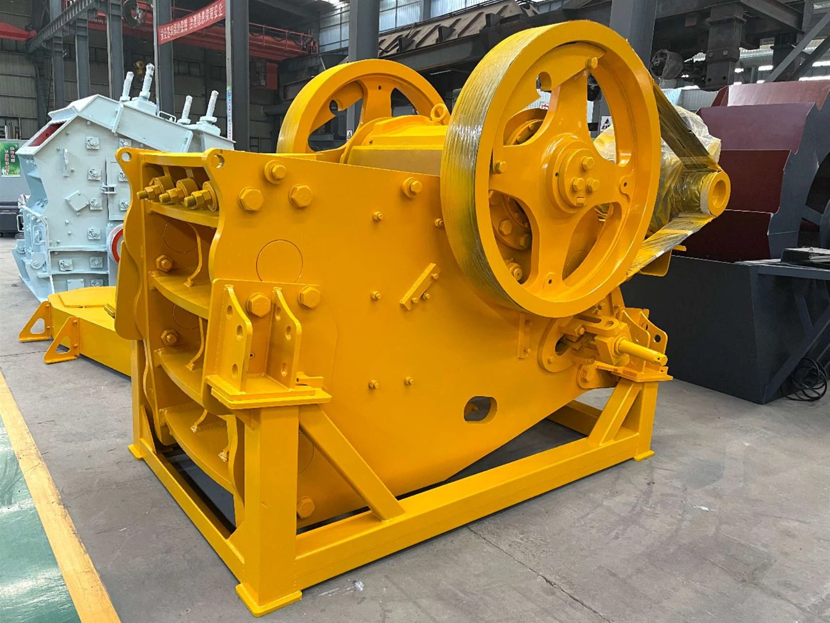 jaw crusher site photo