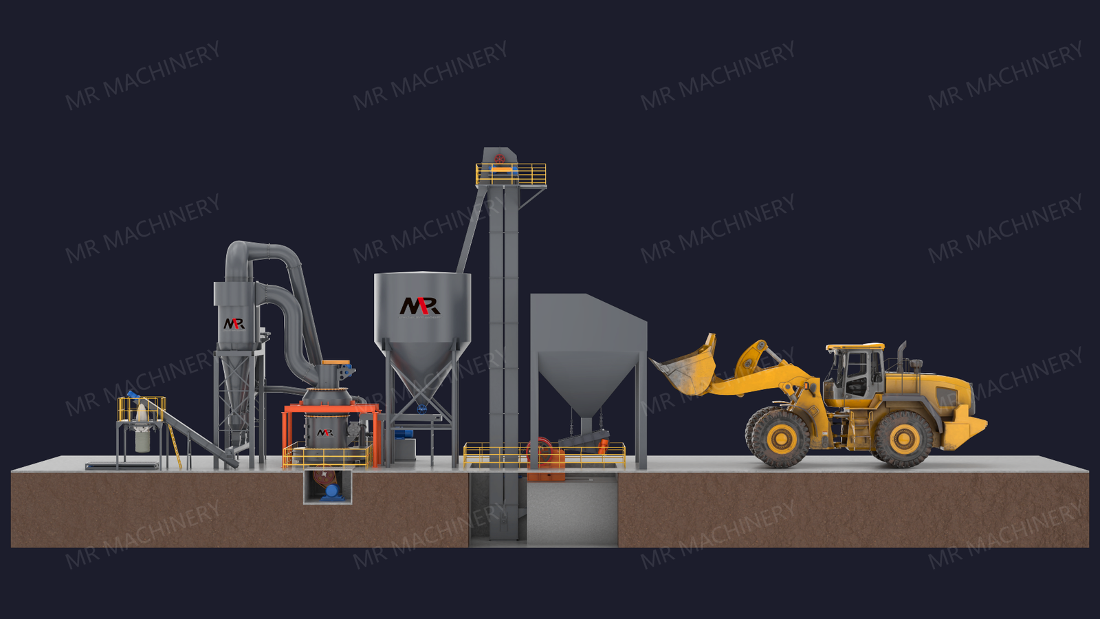 Molino de Dolomita-plant