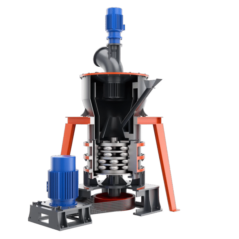 Ultrafine mill structure diagram