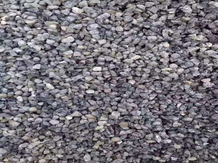 Impact crusher coarse aggregate product particle shape