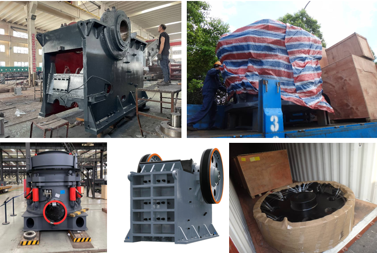 200-250tph Planta de Trituración de Basalto-Fotos de envío