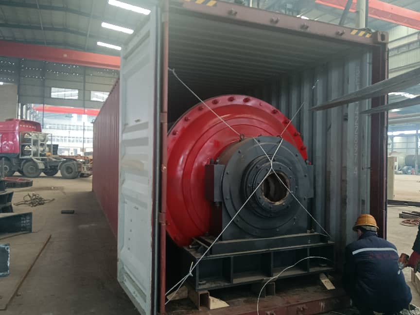 3-5tph Molino de Bolas para Moler Feldespato-Foto de fijación