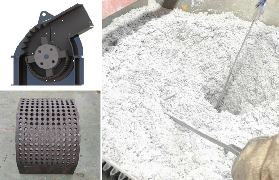 Molino Ultrafino para Moler Materiales Compuestos-Ajuste de la trituradora de martillos