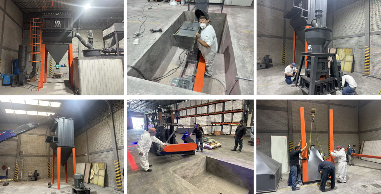 Molino Ultrafino para Moler Materiales Compuestos-Sitio del proyecto