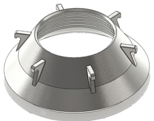 Muro de mortero rodante