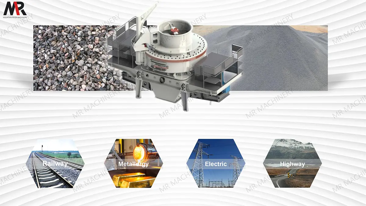 VSI6X Trituradora de Impacto de Eje Vertical Ventajas Técnicas