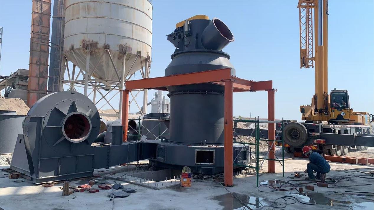 12-13tph Molino Raymond MGW175 para moler óxido de calcio