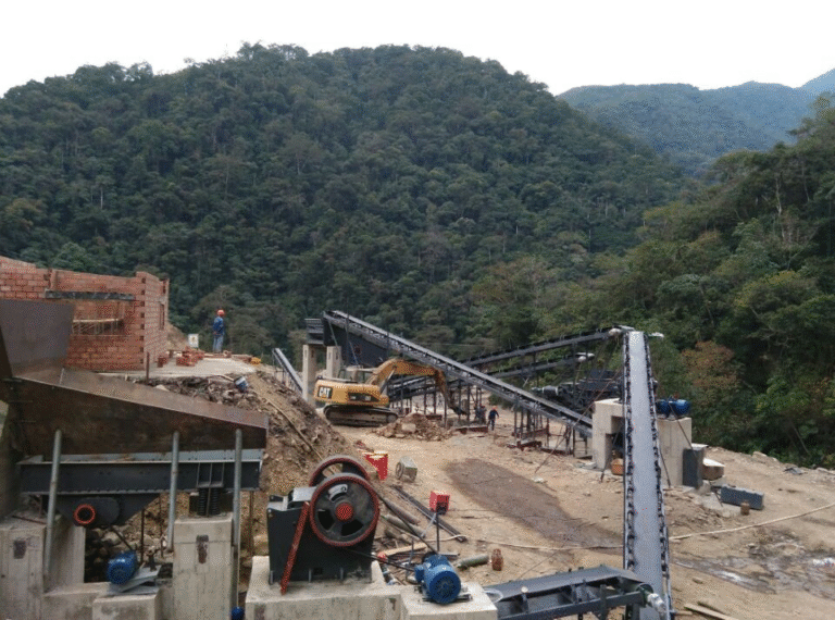 60 tph Planta de Trituración de Piedra de Río