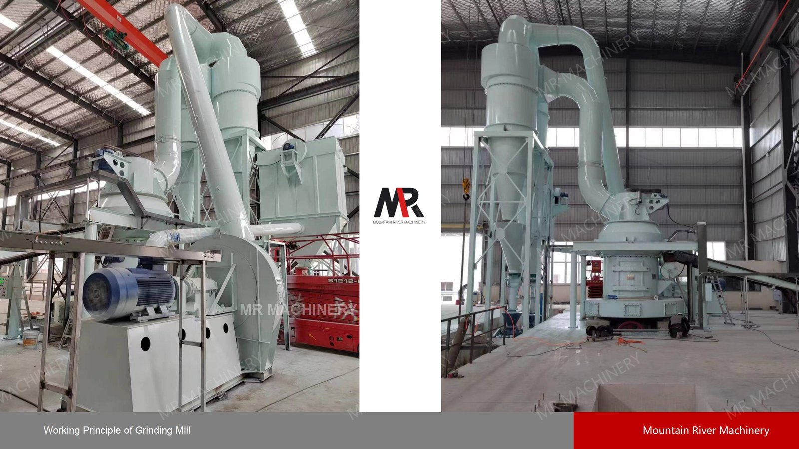 Caliza de molino Raymond