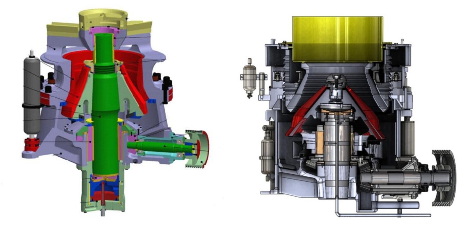 Trituradoras de cono HST y HP