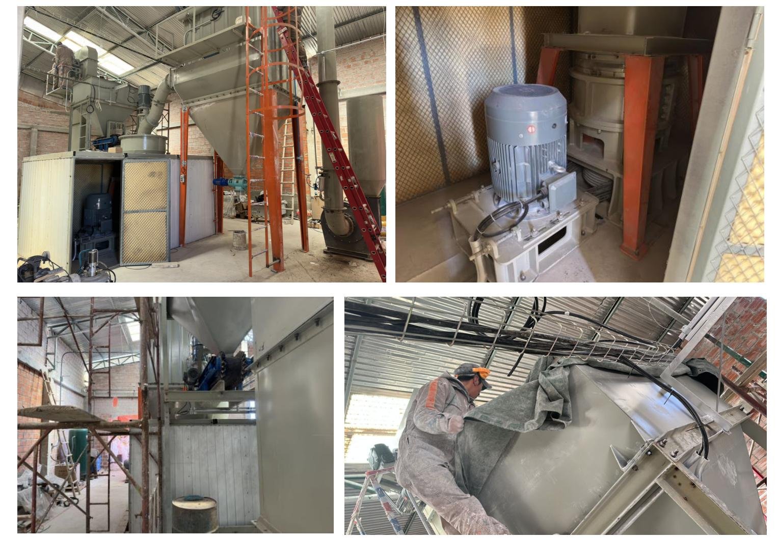 0.6tph Molino Ultrafino para Moler Caliza