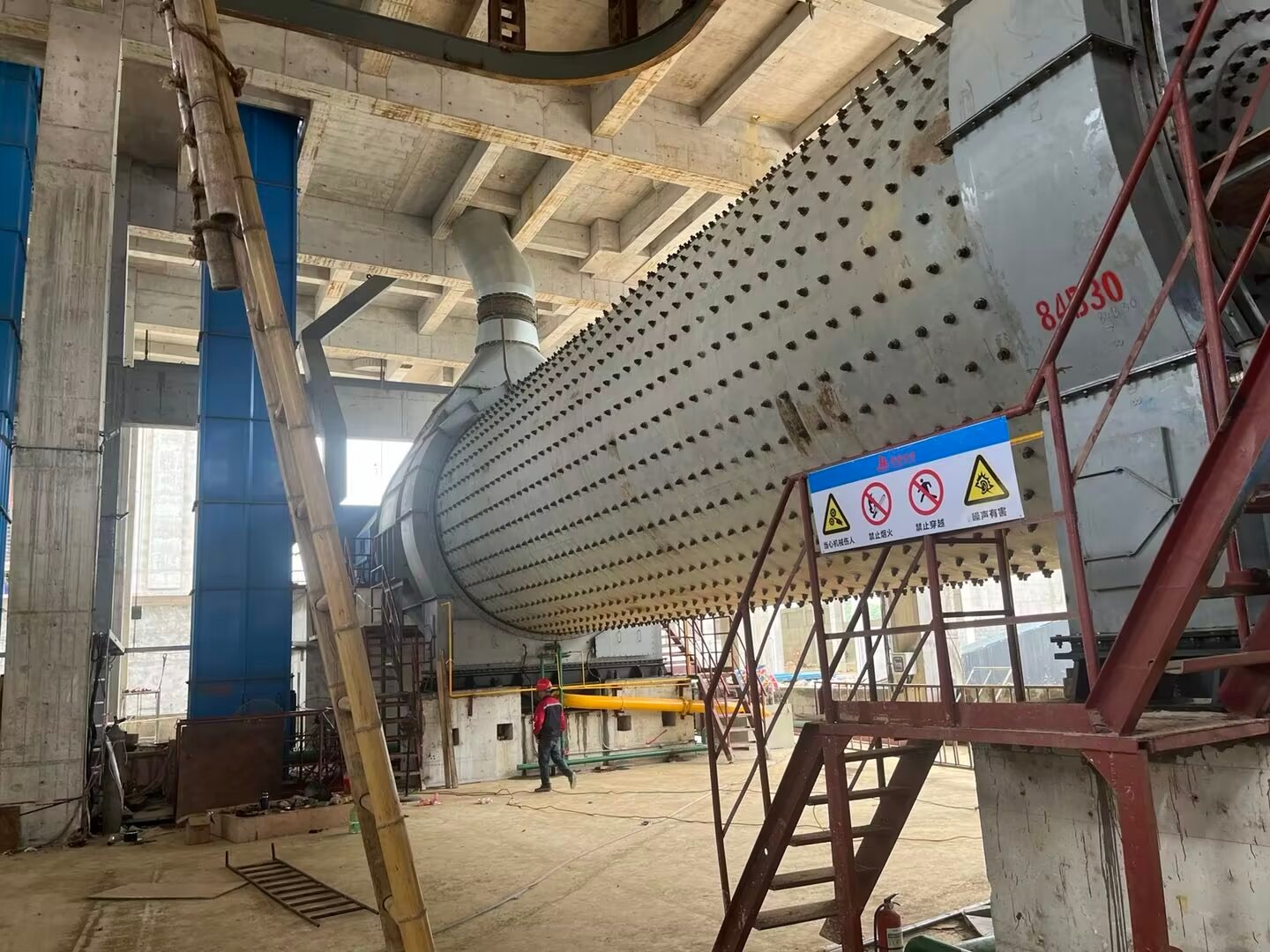 Óxido de calcio molino de bolas